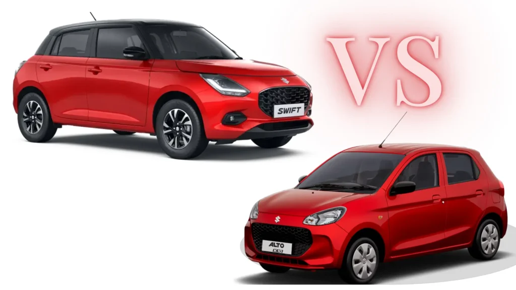 swift vs alto k10