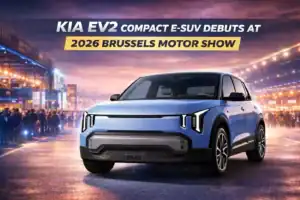 Kia EV2 Compact e-SUV Debuts at 2026 Brussels Motor Show – Full Details