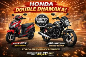 Honda Dio 125 and Honda Shine 125 Limited Edition launched in India with new design, smart features and price starting at Rs. 86,211